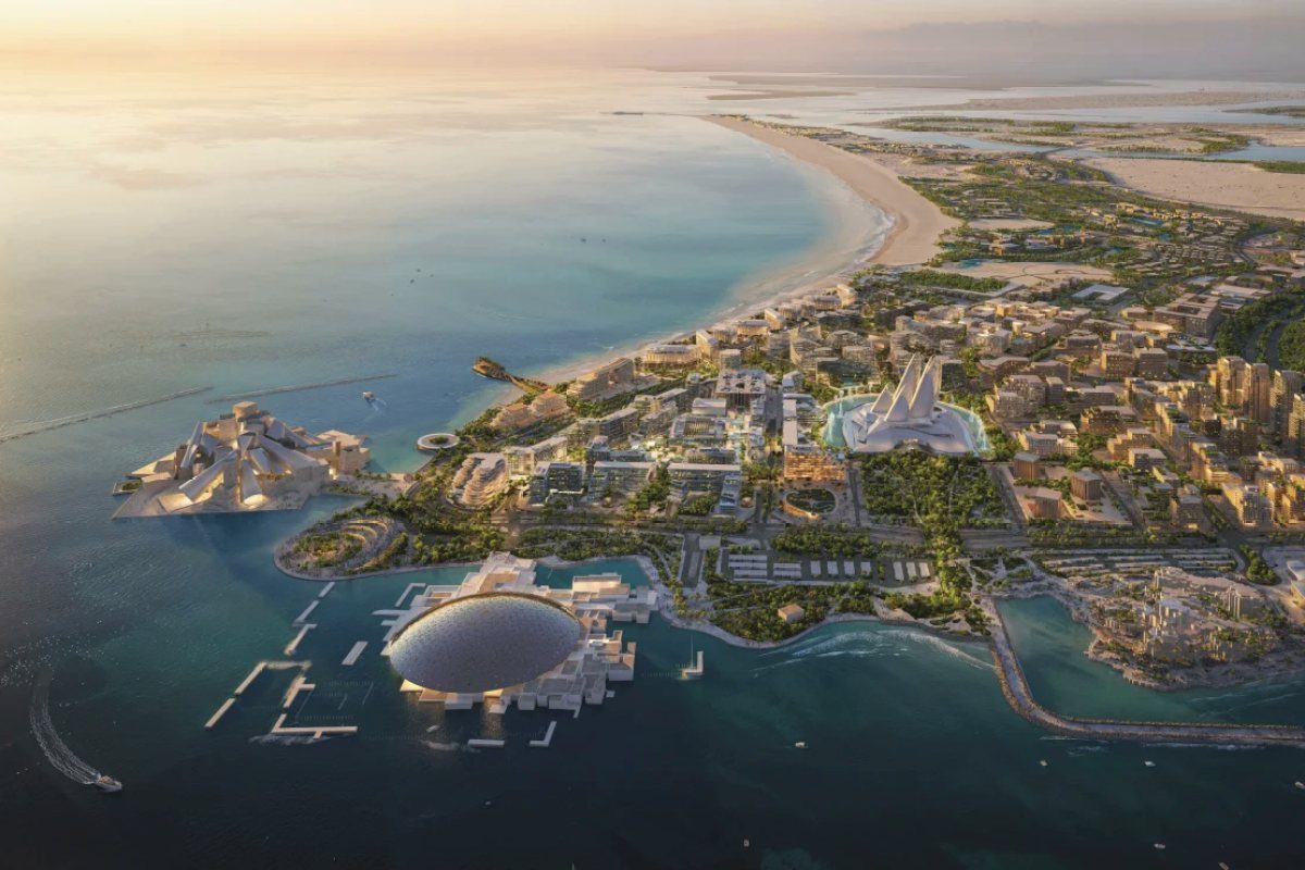 Saadiyat Island mit Louvre Abu Dhabi